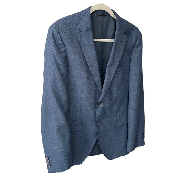 Boss HUGO BOSS Mens Blazer Sport Coat Jacket 38R Suit Jacket 100% wool - Picture 10 of 10